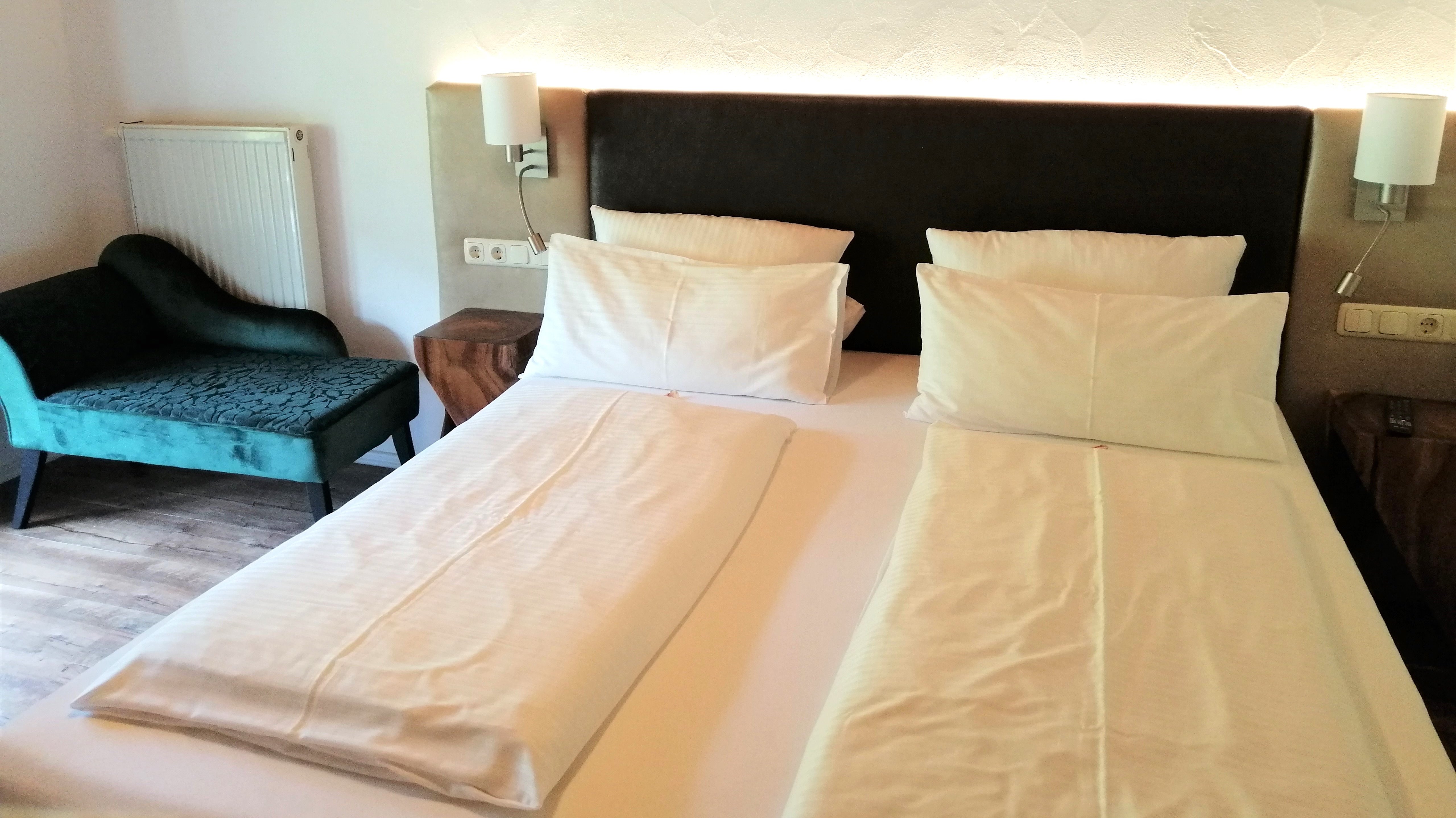 Das Schlafzimmer der Ferienwohnung Weiherkopf